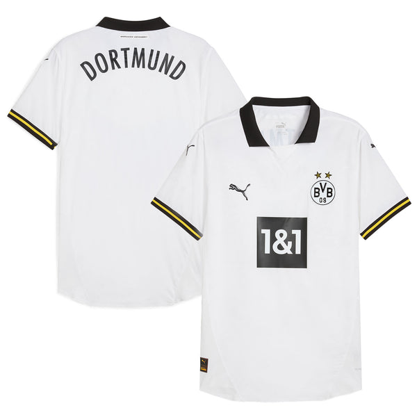 Borussia Dortmund Puma 2024/25 Third Customized Jersey - White