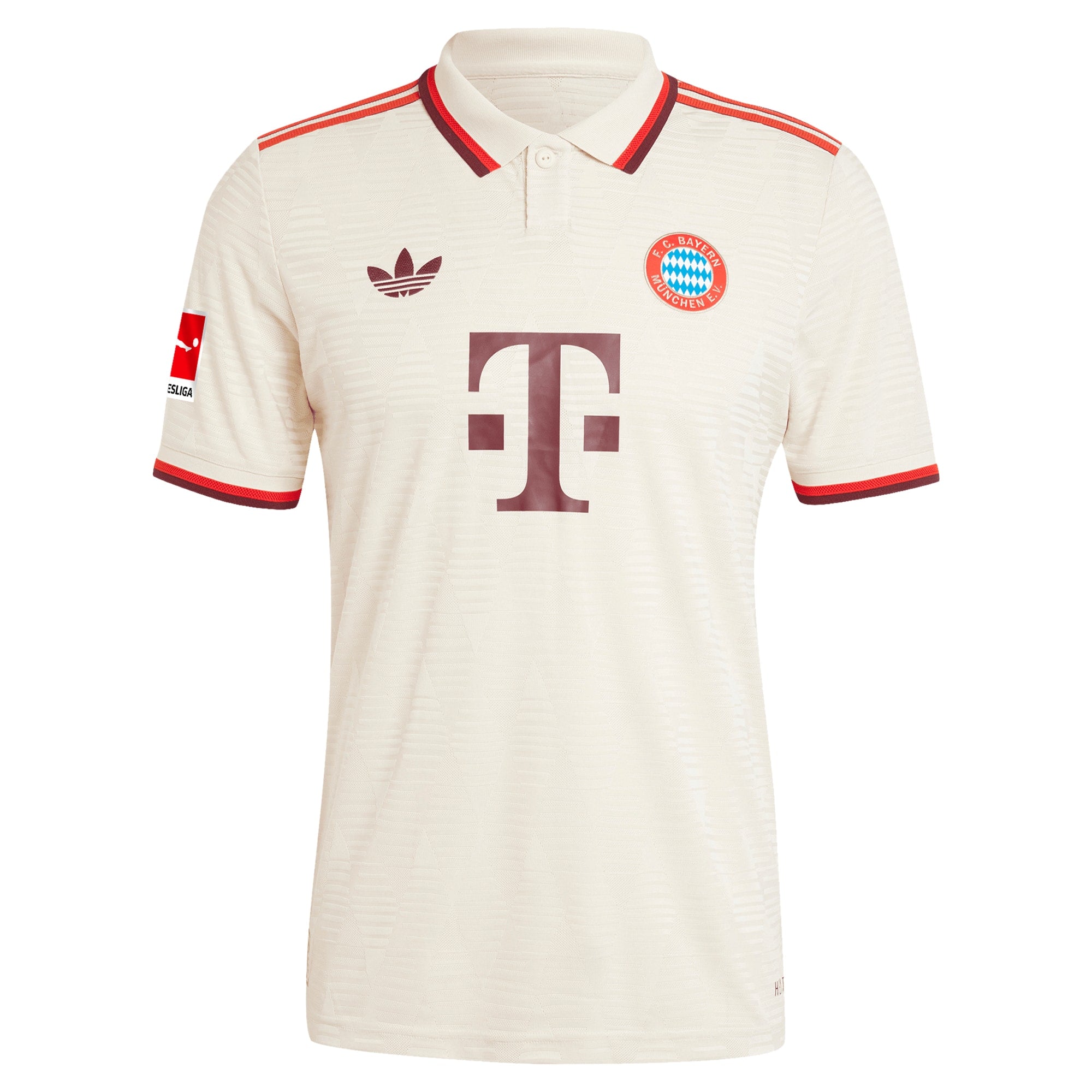 Jamal Musiala Bayern Munich adidas 2024/25 Third Player Jersey - Cream - Jersey Teams World