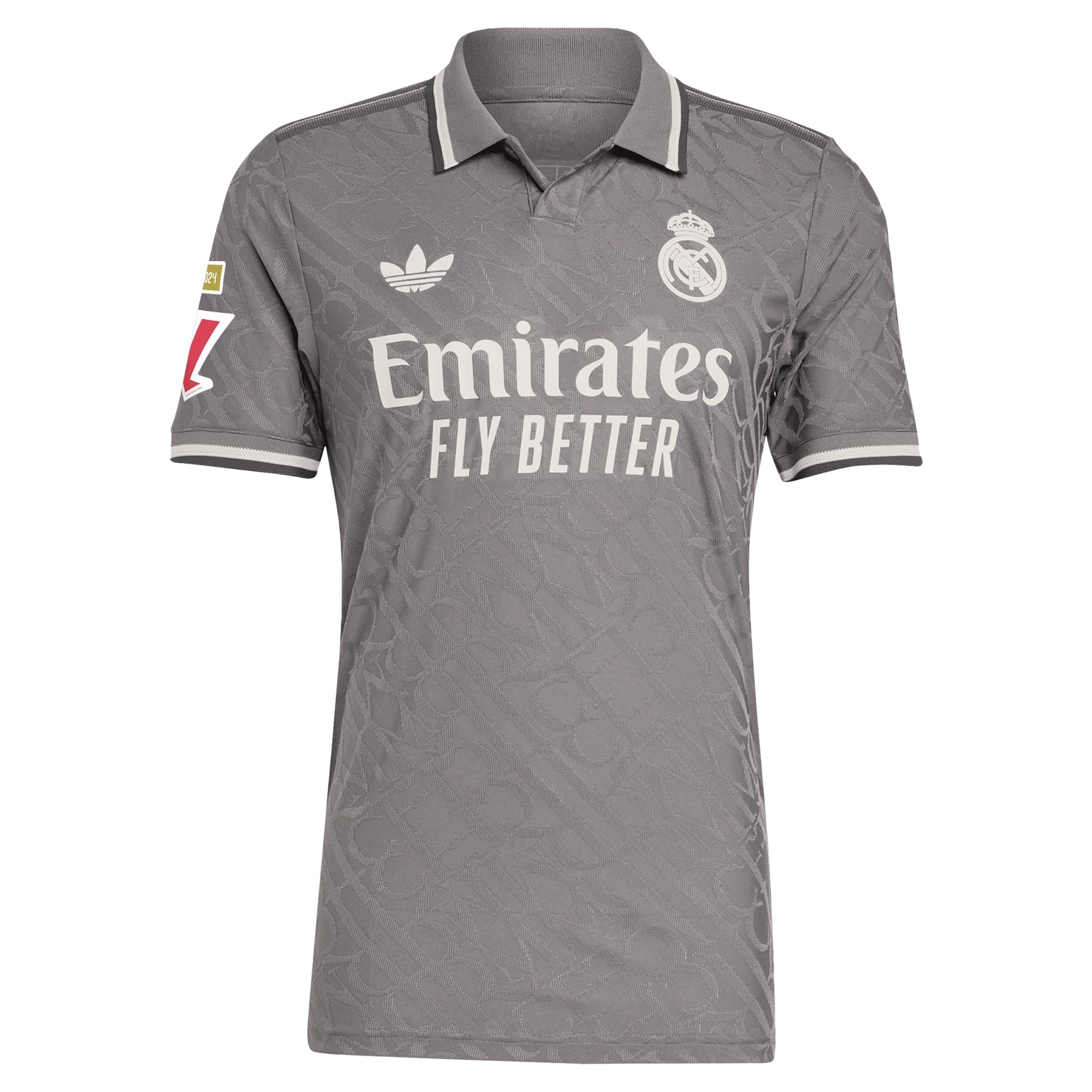 Jude Bellingham Real Madrid adidas Originals 2024/25 Third Player Jersey - Charcoal