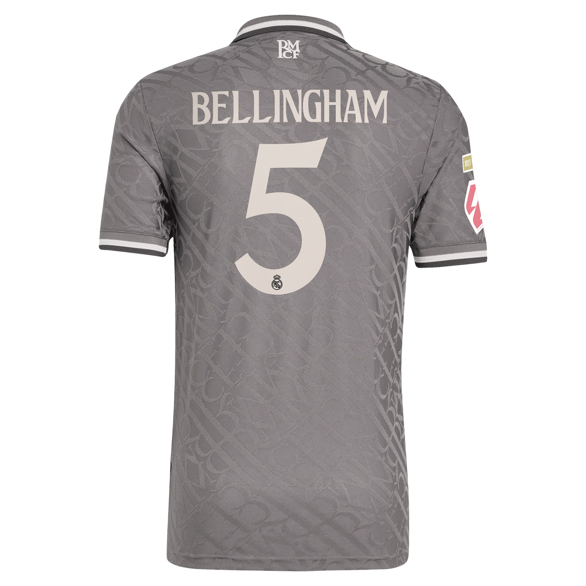 Jude Bellingham Real Madrid adidas Originals 2024/25 Third Player Jersey - Charcoal