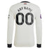 Manchester United adidas 2024/25 Third Custom Long Sleeve Jersey - Cream