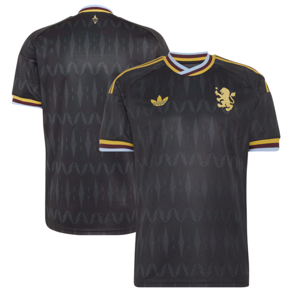 Aston Villa adidas 2026/27 Away Replica Jersey - Black