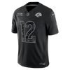 Puka Nacua Los Angeles Rams Nike 2026 Salute to Service Stitched Limited Jersey - Black
