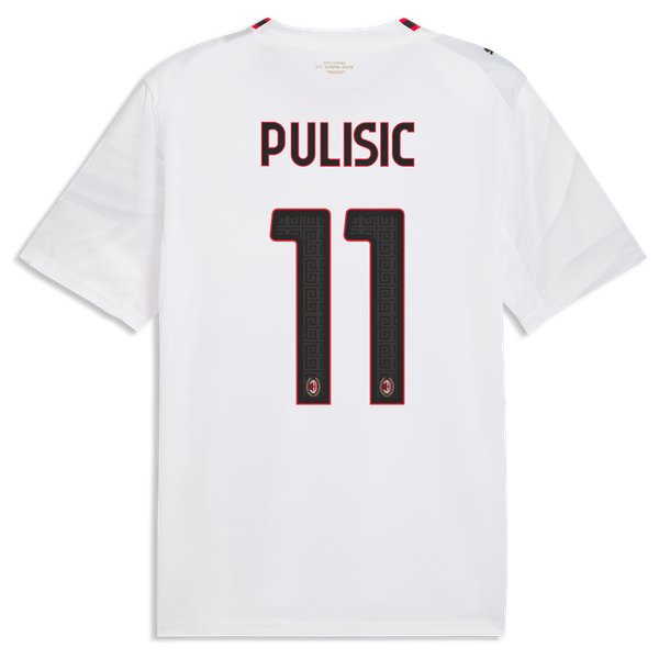 Christian Pulisic AC Milan Puma 2026/27 Away Replica Jersey - White