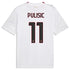 Christian Pulisic AC Milan Puma 2026/27 Away Replica Jersey - White