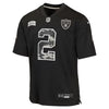 Ashton Jeanty Las Vegas Raiders Nike Youth 2026 Salute to Service Game Jersey - Black