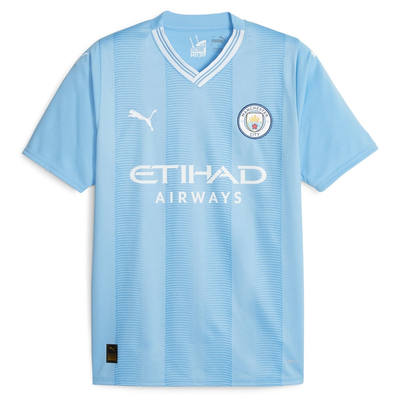 Phil Foden Manchester City Puma 2023/24 Home Player Jersey - Sky Blue