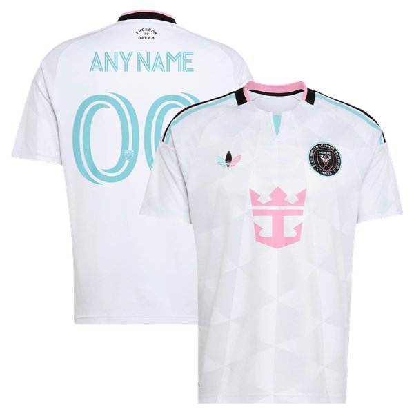 Inter Miami CF adidas 2026 Third Replica Custom Jersey - White