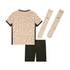 Paris Saint-Germain Jordan Brand Preschool 2023/24 Fourth  Jersey Kit Set - Tan