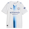 Manchester City Puma Youth 2026/27 Third Replica Custom Jersey - White