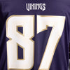 T.J. Hockenson Minnesota Vikings Nike 2026 Rivalries Collection Game Jersey - Purple