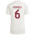 Joshua Kimmich Bayern Munich adidas 2023/24 Third Jersey - White
