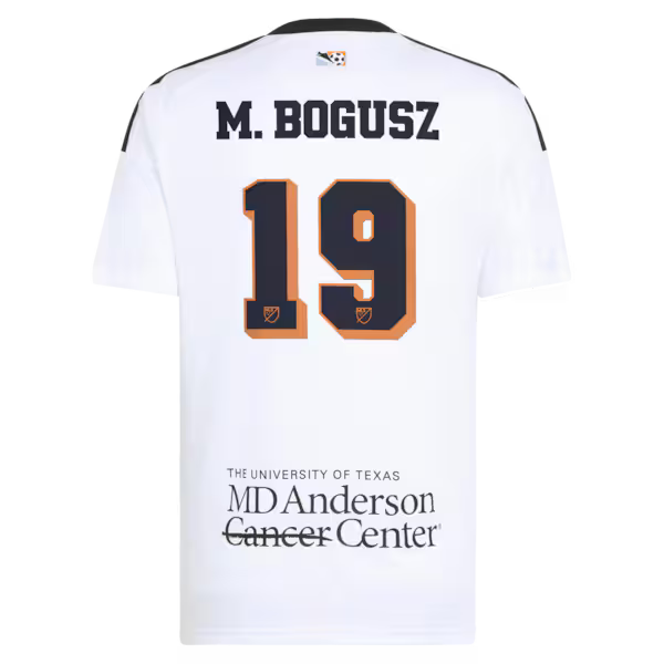 Mateusz Bogusz Houston Dynamo FC adidas 2026 Archive Replica Jersey - White