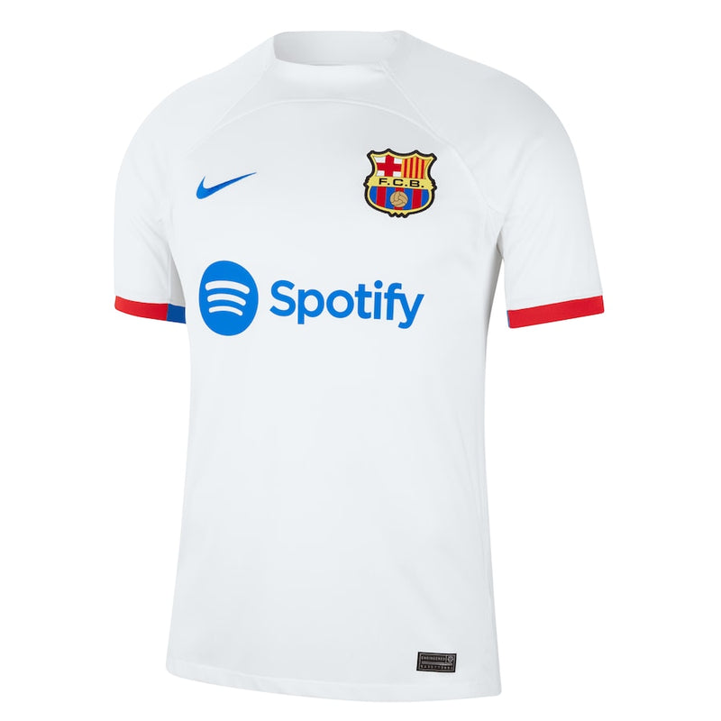 Barcelona Nike 2023/24 Away Jersey - White