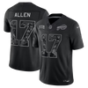 Josh Allen Buffalo Bills Nike 2026 Salute to Service Stitched Limited Jersey - Black