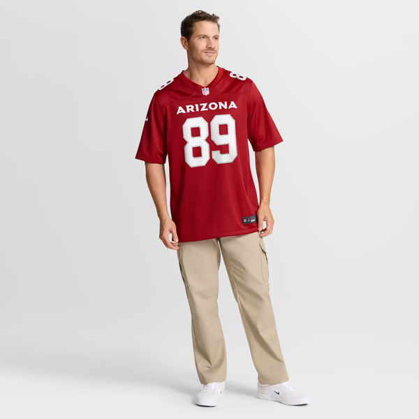 Hunter Long Arizona Cardinals Nike Team Game Jersey - Cardinal