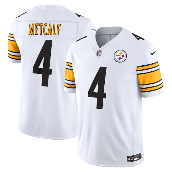 DK Metcalf Pittsburgh Steelers Nike Vapor F.U.S.E. Stitched Limited Jersey - White