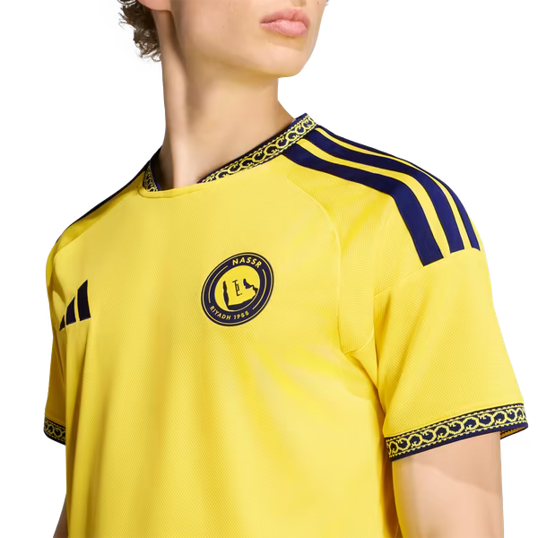 Cristiano Ronaldo Al-Nassr FC adidas 2026/27 Home Replica Jersey - Yellow