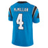 Tetairoa McMillan Carolina Panthers Nike Alternate Vapor F.U.S.E. Stitched Limited Jersey - Blue