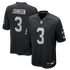 Taron Johnson Las Vegas Raiders Nike Team Game Jersey - Black