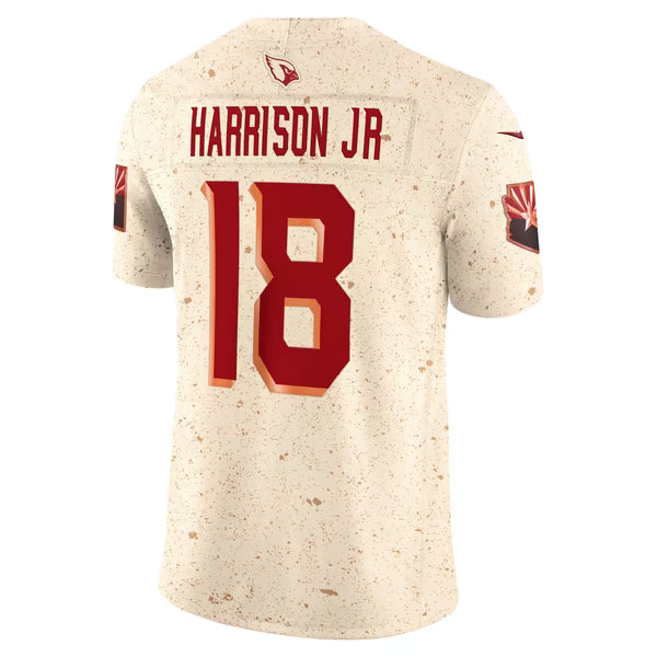 Marvin Harrison Jr. Arizona Cardinals Nike Rivalries Collection Stitched Limited Jersey - Natural