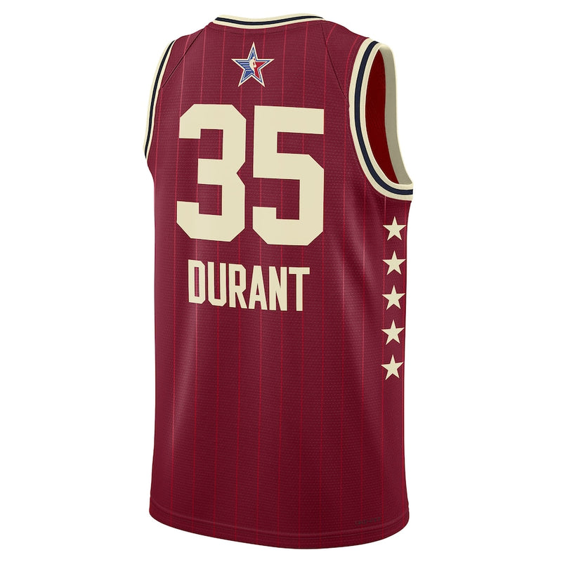 Kevin Durant Jordan Brand Unisex 2024 NBA All-Star Game Swingman Jersey - Crimson