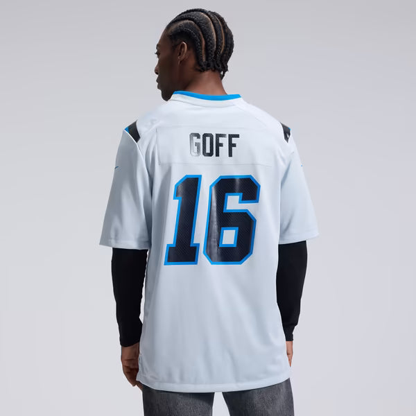 Jared Goff Detroit Lions Nike 2026 Rivalries Collection Game Jersey - Silver