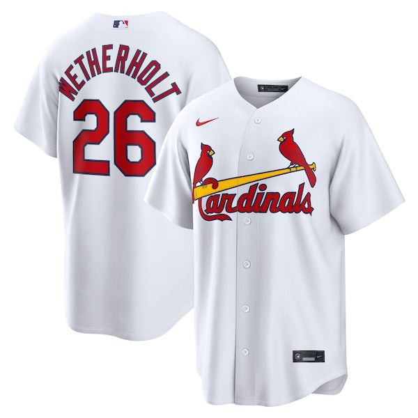 JJ Wetherholt St. Louis Cardinals Nike Home Replica Jersey - White