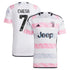 Federico Chiesa Juventus adidas 2023/24 Away  Jersey - White
