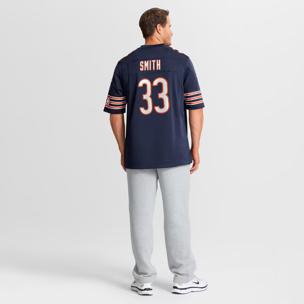 Keidron Smith Chicago Bears Nike Team Game Jersey - Navy