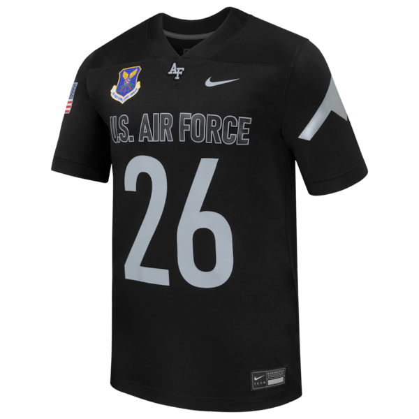 #26 Air Force Falcons Nike 2026 Rivalry Collection Replica Football Jersey - Black