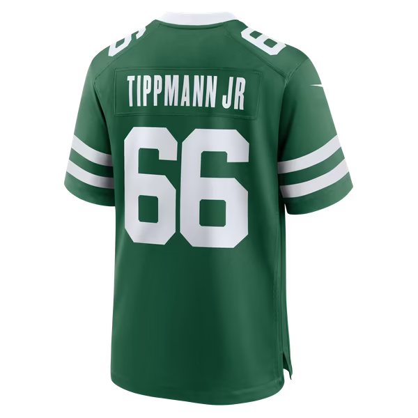 Joe Tippmann New York Jets Nike Team Game Jersey - Green