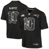 Drake Maye New England Patriots Nike Youth 2026 Salute to Service Game Jersey - Black