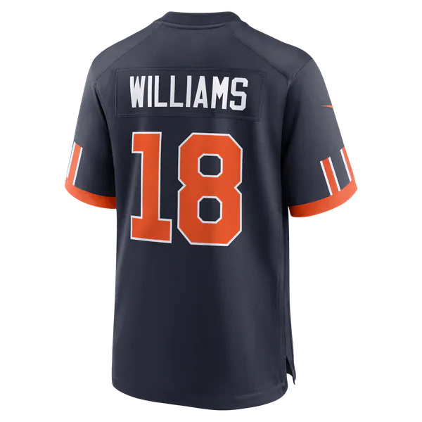 Caleb Williams Chicago Bears Nike 2026 Rivalries Collection Game Jersey - Navy