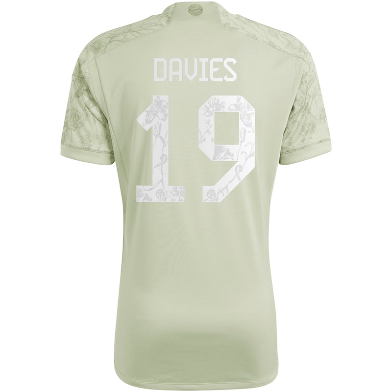 Alphonso Davies Bayern Munich adidas 2023/24 Oktoberfest Player Jersey - Green