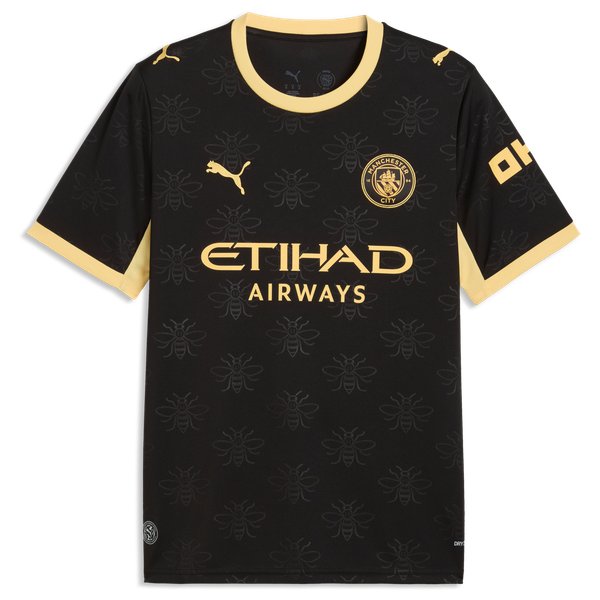 Manchester City Puma 2026/27 Away Replica Jersey - Black