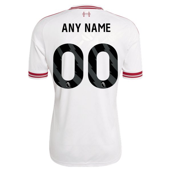 Liverpool adidas 2026/27 Away Replica Custom Jersey - White