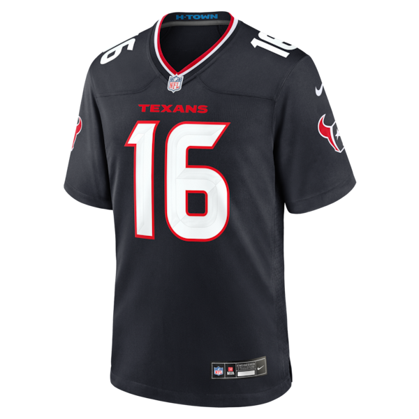Montrell Washington Houston Texans Nike Team Game Jersey - Navy