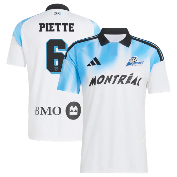 Samuel Piette CF Montreal adidas 2026 Archive Replica Jersey - White