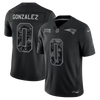 Christian Gonzalez New England Patriots Nike 2026 Salute to Service Stitched Limited Jersey - Black
