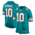 Nike Jacob Rodriguez Miami Dolphins Alternate Game Jersey Aqua