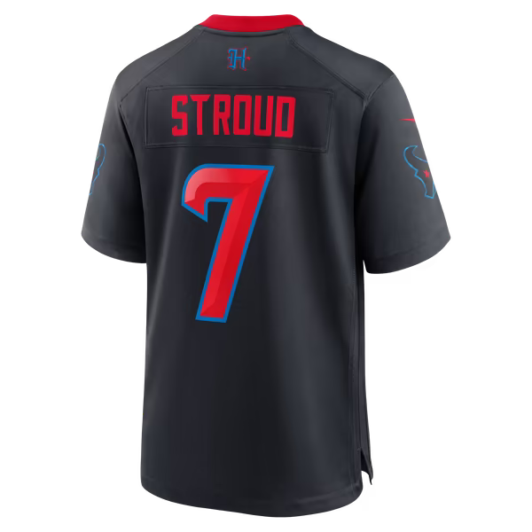 C.J. Stroud Houston Texans Nike Alternate 2 25th Season Game Jersey - Navy