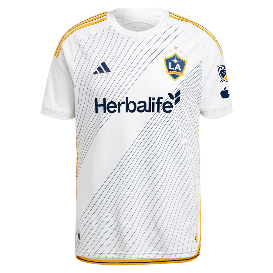 LA Galaxy adidas 2024 Angeleno Kit Authentic Custom Jersey - White