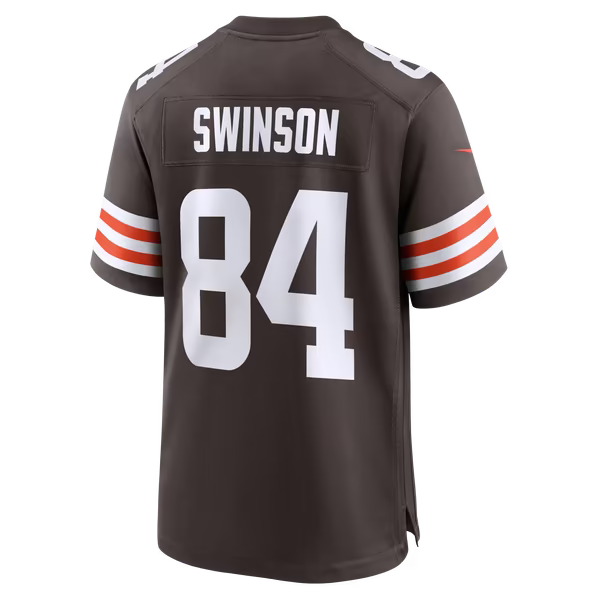 Messiah Swinson Cleveland Browns Nike Team Game Jersey - Brown