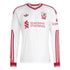 Dominik Szoboszlai Liverpool adidas 2026/27 Away Replica Long Sleeve Jersey - White