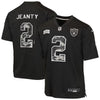 Ashton Jeanty Las Vegas Raiders Nike Youth 2026 Salute to Service Game Jersey - Black