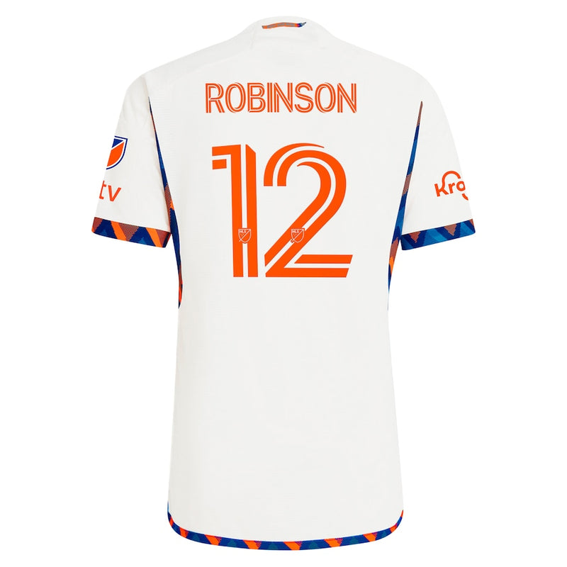 Miles Robinson FC Cincinnati adidas 2024 The Canvas Kit Authentic Player Jersey - White