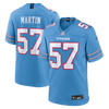 Jake Martin Tennessee Titans Nike Team Game Jersey - Light Blue