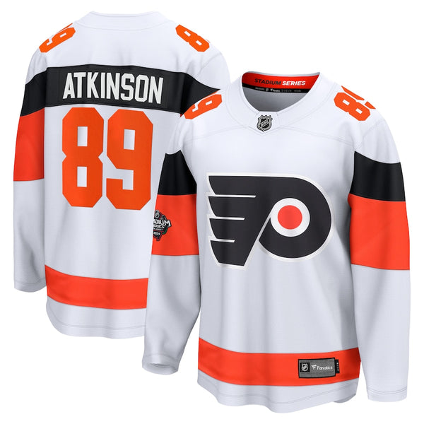 Cam Atkinson Philadelphia Flyers Fanatics Branded 2024 NHL Stadium Series Breakaway Player Jersey – White