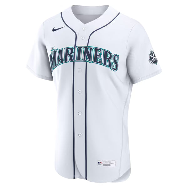 Andres Munoz Seattle Mariners Nike Home 50th Season Authentic Jersey - White